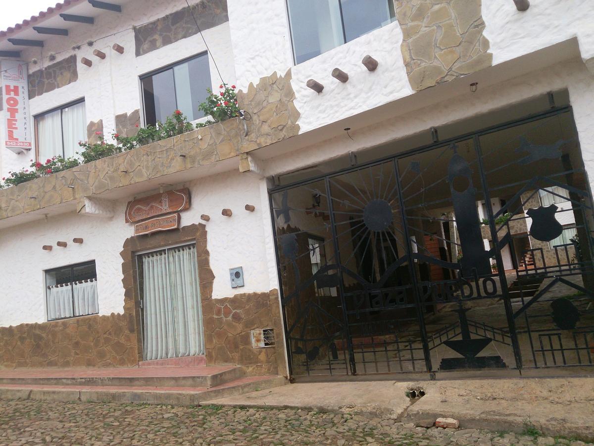 Plaza Pueblo Hotel Vallegrande Bagian luar foto